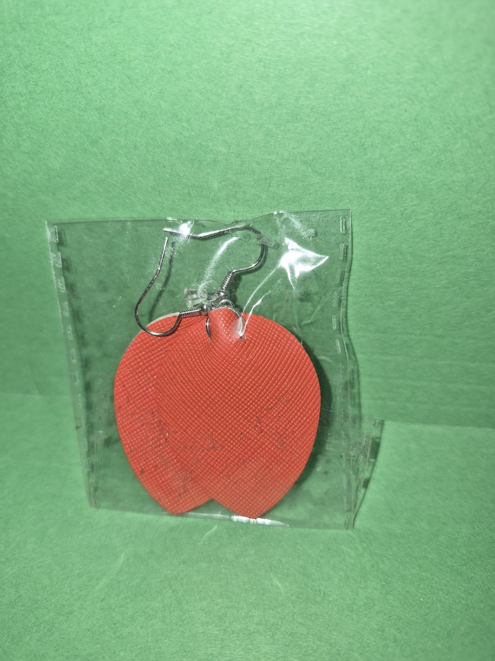 Orange Leaf Drop Earrings - Women Accessories